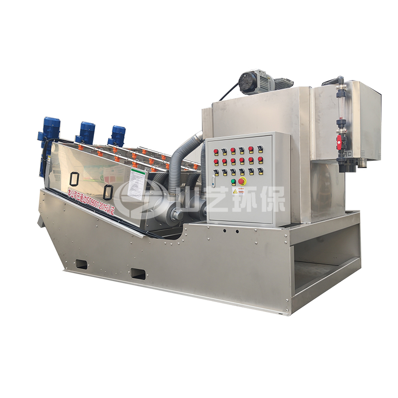 泡菜廢水的處理工藝,用疊螺機處理怎么處理？